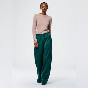 Active Knit Wide Leg Pull On Pant